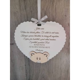 Óvodai köszöntő tábla